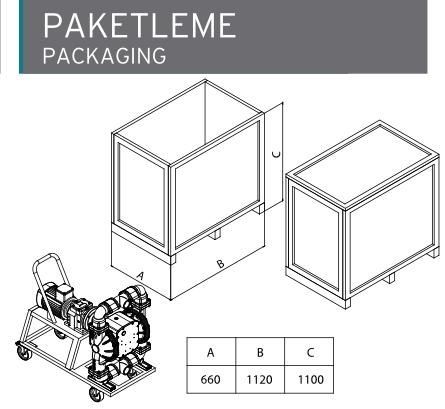 AP 20M Elektrikli Diyaframlı Pompa