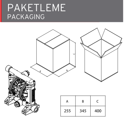 AP 09 Plastik Diyaframlı Pompa