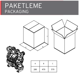 AP 14 Plastik Diyaframlı Pompa