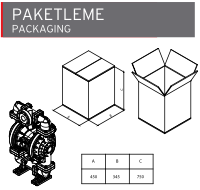 AP 15 Plastik Diyaframlı Pompa