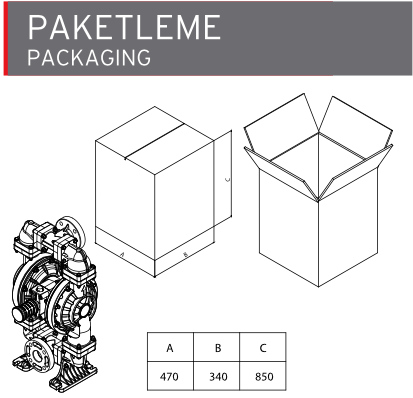 AP 20 Plastik Diyaframlı Pompa