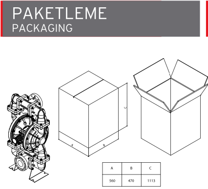 AP 30 Plastik Diyaframlı Pompa