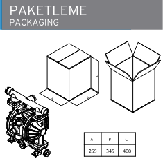 APX 10 Metalik Diyaframlı Pompa