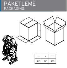 APX 20 Metalik Diyaframlı Pompa